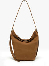 Cross Body Tas Cavalier Nubuck Leder Etrier Bruin cavalier nubuck ECAN126M